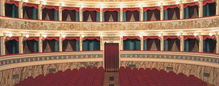 Ascoli Piceno, interno Teatro Ventidio Basso